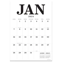 TF Publishing 2024 Medium Art Poster Wall Calendar