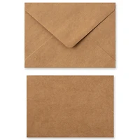 Sets of Kraft Flat Cards & Envelopes by Recollections