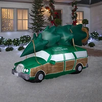 5ft. Airblown® Inflatable Christmas Vacation Station Wagon with Tree