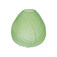 4.7" Glass Tabletop Leaf Vase by Ashland