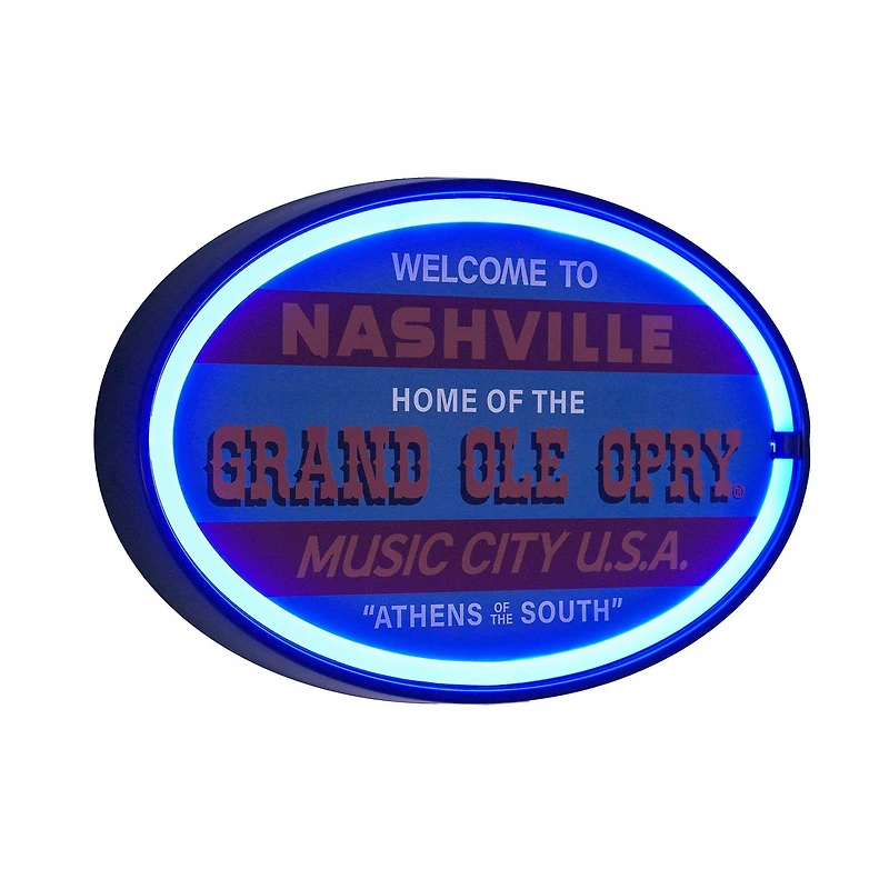 American Art Decor Grand Ole Opry LED Rope Wall Sign - 16" x 10"