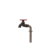 Hello Honey® Rustic Metal Faucet Paper Towel Holder