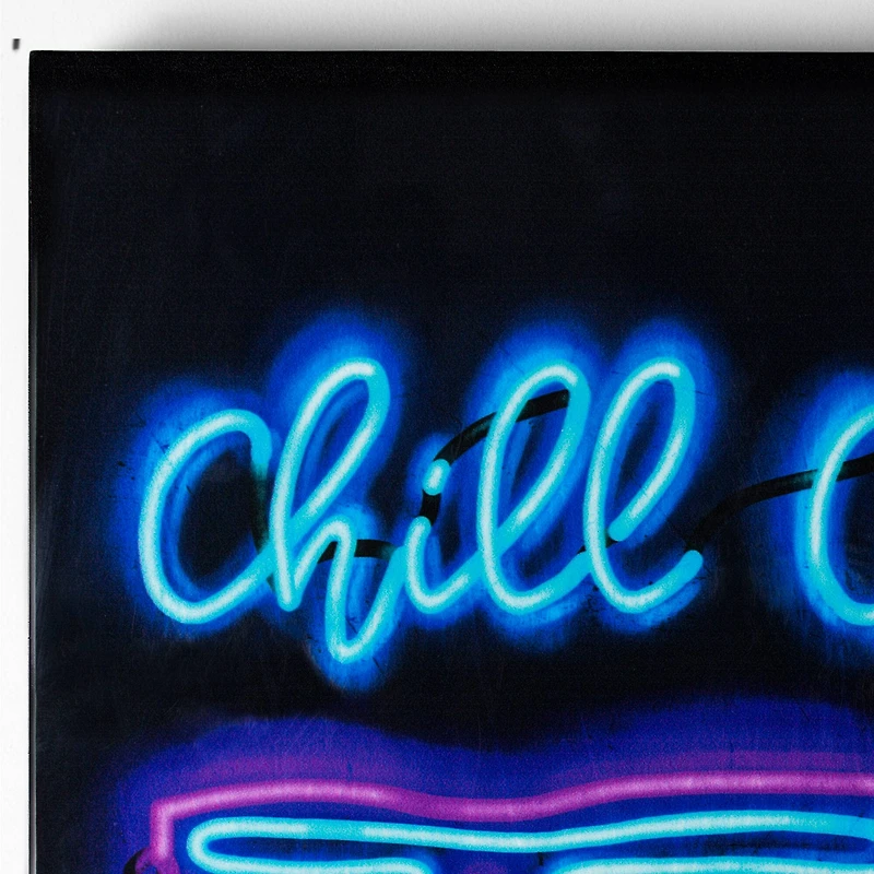 Chill Out Neon Wall Art