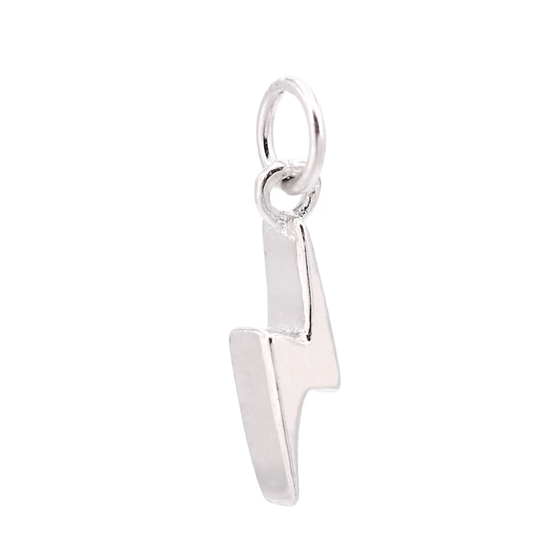 Sterling Silver Bolt Icon Charm by Bead Landing™