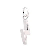 Sterling Silver Bolt Icon Charm by Bead Landing™