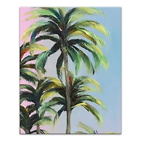 Soft Palms 16" x 20" Canvas Wall Art