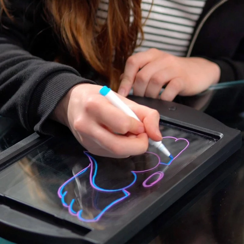 Marvin's Magic Glow Art Neon Effect Drawing Board