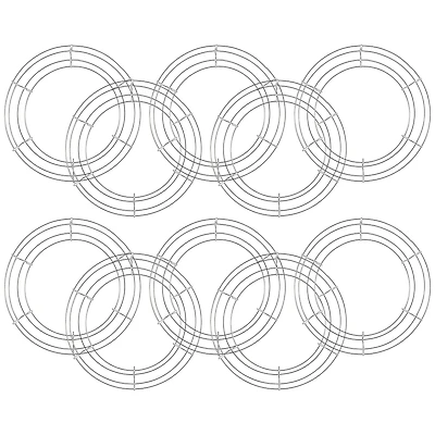 10 Pack: 12" Wire Wreath Frame by Ashland®