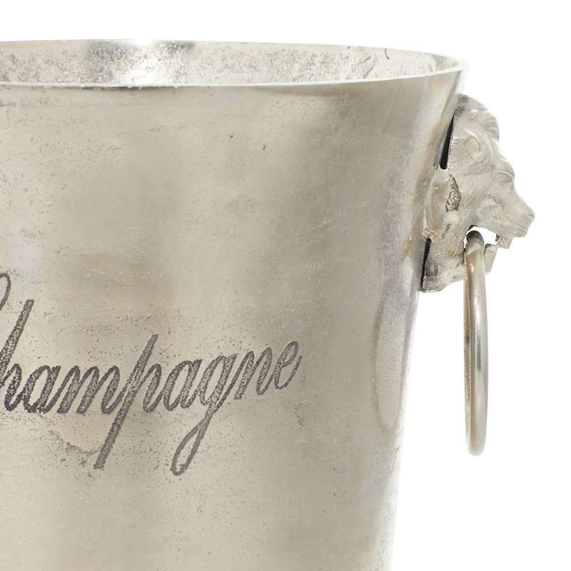 16" Silver Champagne Bucket