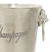 16" Silver Champagne Bucket