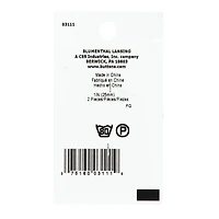 LaMode® 1" Beige & Stripe 4-Hole Buttons, 2ct.