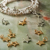 12 Packs: 14 ct. (168 total) Charmalong™ Mixed Star Charms Value Pack by Bead Landing™