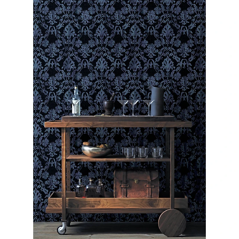 RoomMates Blooming Damask Peel & Stick Wallpaper