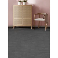 FloorPops Quarry Dark Gray Peel & Stick Floor Tiles