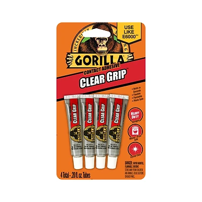 Gorilla® Clear Grip™ Contact Adhesive Minis