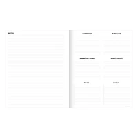 2026 Denim Large Monthly Planner