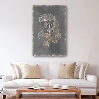 Lumaprints Gilded Botanical II Canvas Wall Art