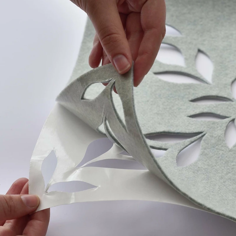 RoomMates Sky Blue Botanical Trellis Acoustical Peel & Stick Tiles