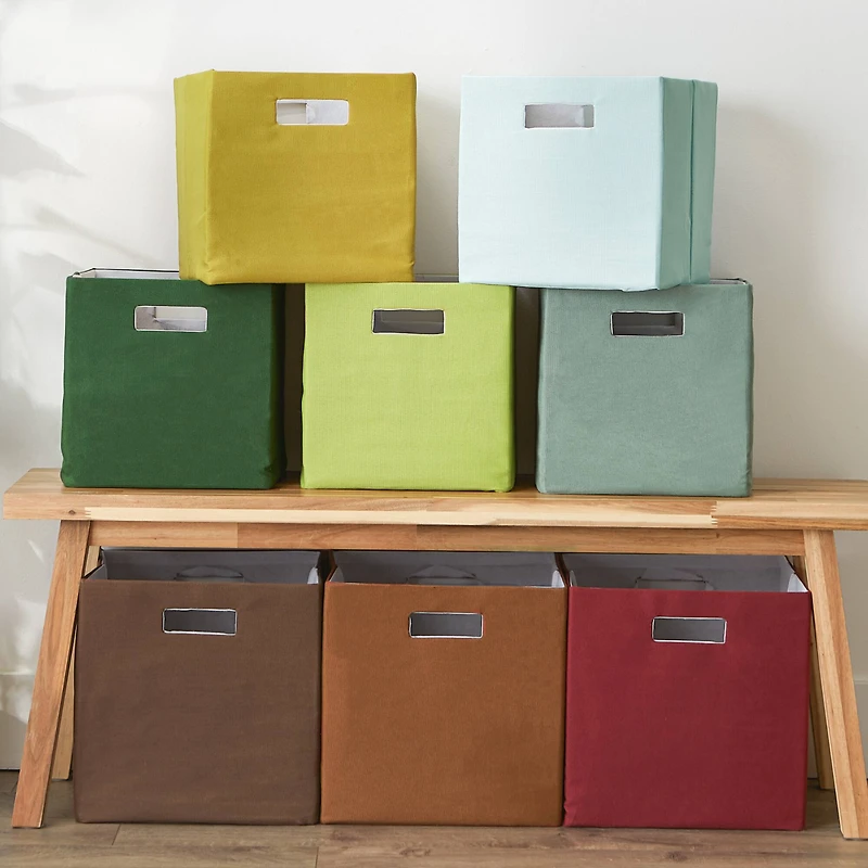 DII® 11" Polyester Solid Storage Cube