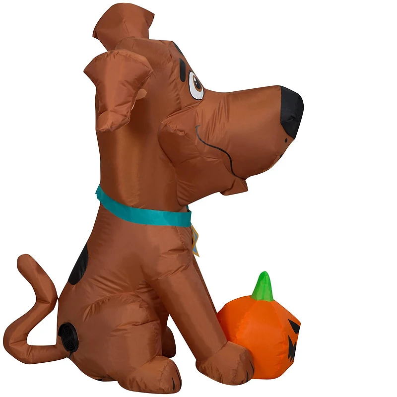 3.5ft. Airblown® Inflatable Halloween Puppy Scooby-Doo with Pumpkin