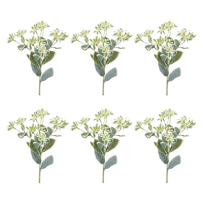 18.5" Euphorbia Floral Stems, 6ct.