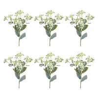 18.5" Euphorbia Floral Stems, 6ct.