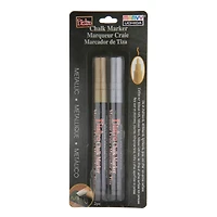 12 Packs: 2 ct. (24 total) Marvy® Uchida Bistro Fine Point Metallic Chalk Markers