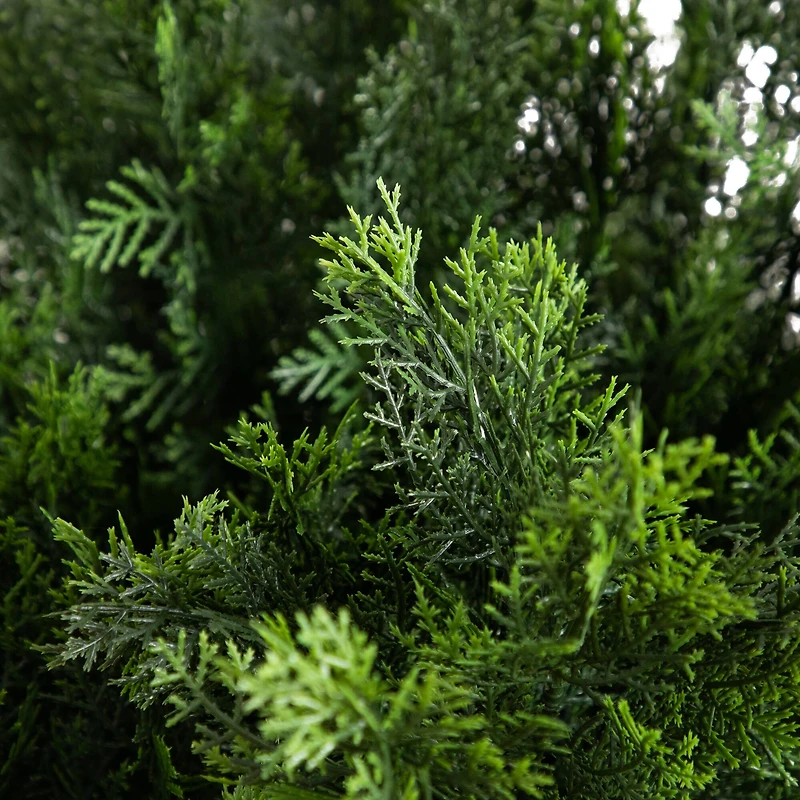 5ft. UV-Resistant Potted Cedar Bush