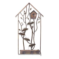 4ft. Bird House Wall Fountain