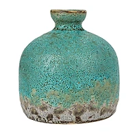 Hello Honey® Green & Blue Textured Stoneware Vase Set