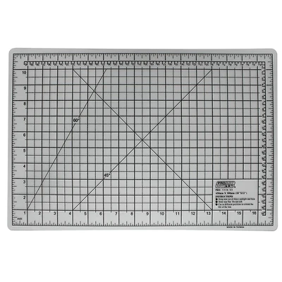 Pro Art® White Cutting Mat, 12" x 18"