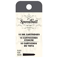 Speedball® Black Calligraphy Fountain Pen Ink Cartridges, 10ct.