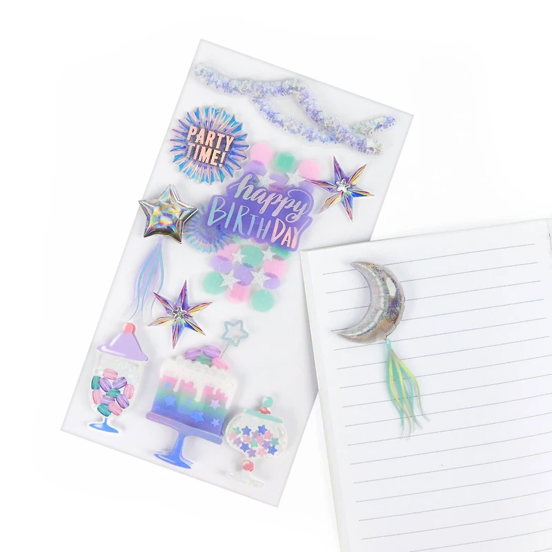 Holographic Birthday Dimensional Stickers by Recollections™