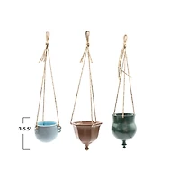 Hello Honey® Hanging Pot with Rope Set