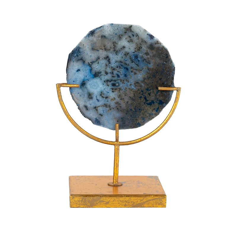 Hello Honey® Blue Agate Decor on Stand