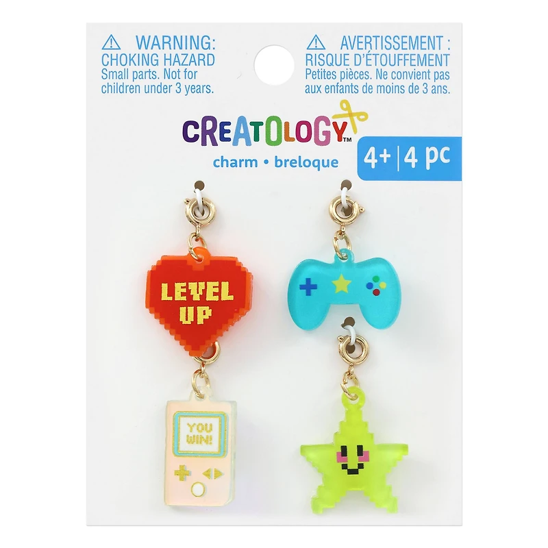 Level Up Gamer Charms Set by Creatology™