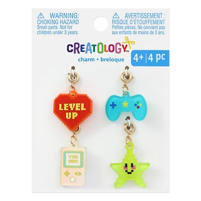 Level Up Gamer Charms Set by Creatology™