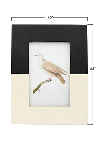 Hello Honey® Black & White 4" x 6" Photo Frame