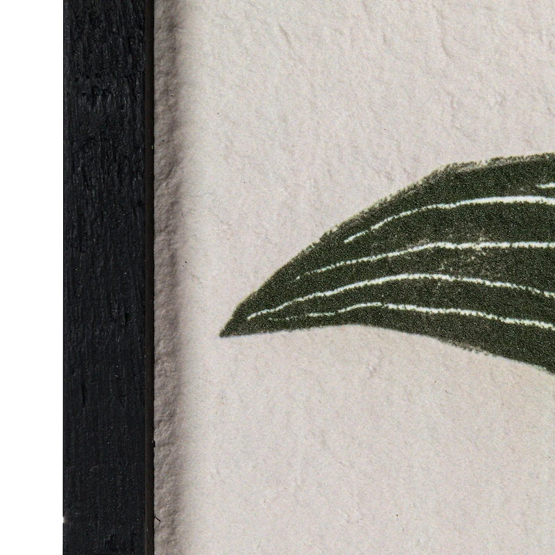 Hello Honey® Black & Cream Flowers Wood Framed Textured Wall Décor Set