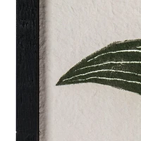 Hello Honey® Black & Cream Flowers Wood Framed Textured Wall Décor Set