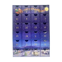 Merry Christmas Advent Calendar - 24 Jigsaw Puzzles: 24 x 50 Pcs