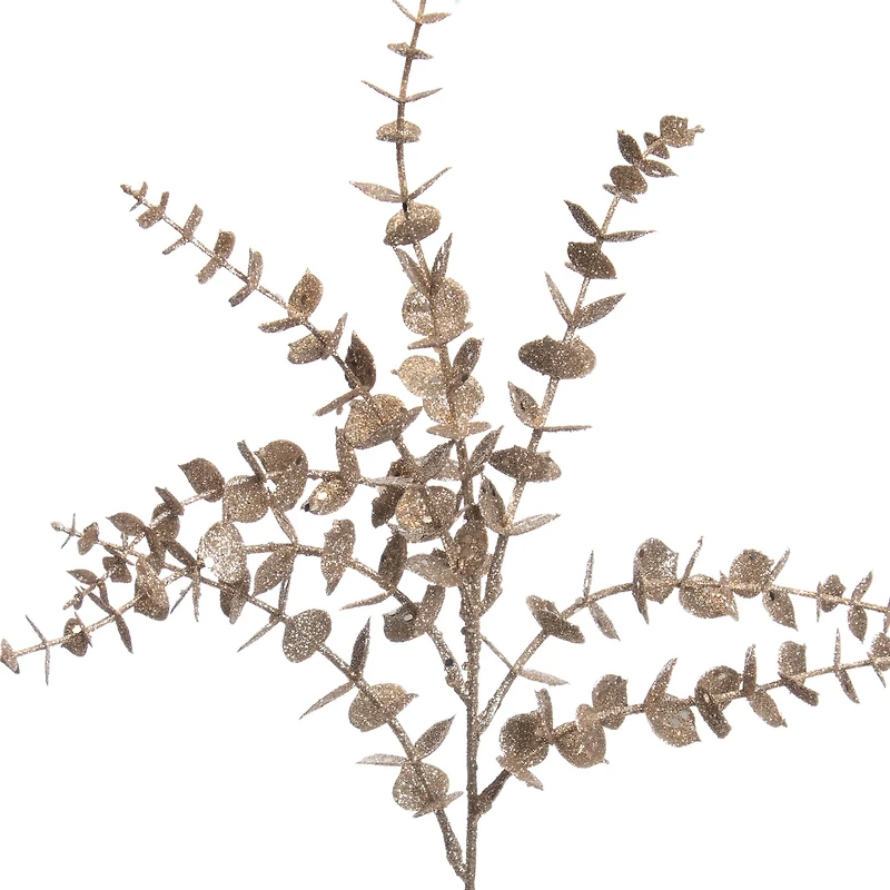 15.5" Champagne Glitter Eucalyptus Pick by Ashland®