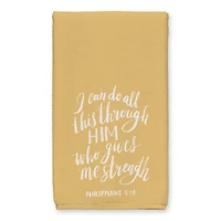 All Things Through Him Tea Towel Set
