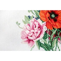 Luca-S Bouquet of Flowers Counted Cross Stitch Kit
