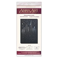Abris Art Glitter of the Night Lights Deco Scenes Bead Embroidery Kit
