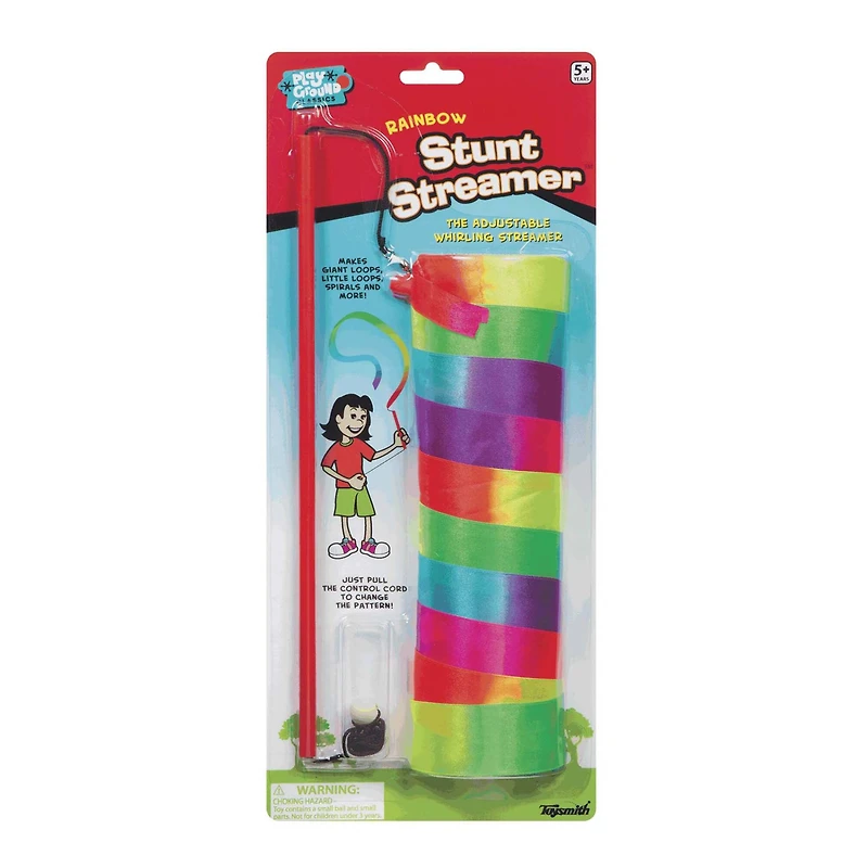 Toysmith® Rainbow Stunt Streamer