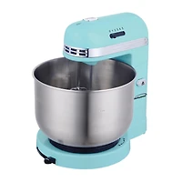 Brentwood 5-Speed Blue Stand Mixer with 3qt. Stainless Steel Mixing Bowl