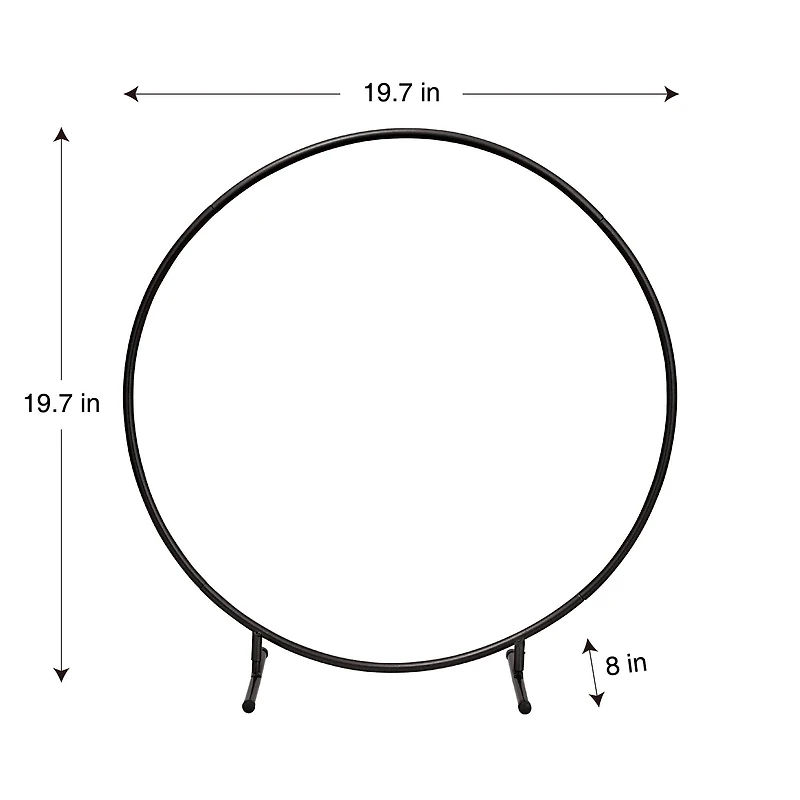 19.75" Black Tabletop Hoop by Celebrate It™