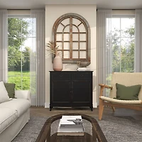 15" Pink Whitewashed Ribbed Terra Cotta Vase