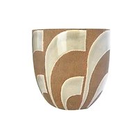 Hello Honey® 6" Hand Painted Terracotta Planter